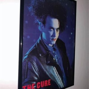 The Cure Vintage Black and Blue Poster